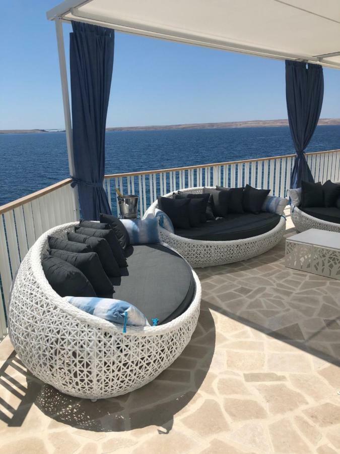 Villa Beline Direct Aan Zee, Verwarmd Zwembad En Sauna Tribanj-Kruscica Exterior photo